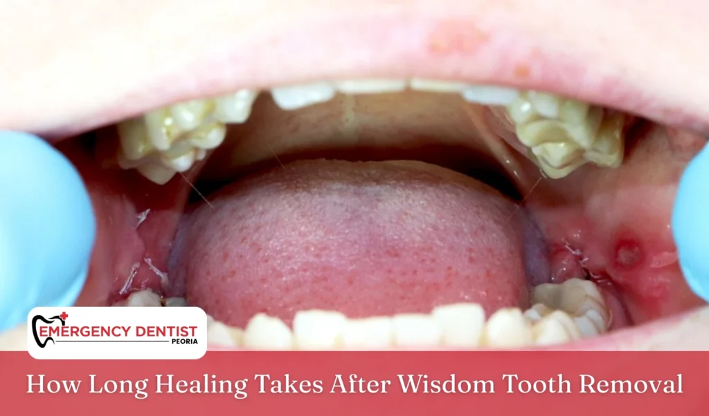 How Long Healing Takes After Wisdom Tooth Removal